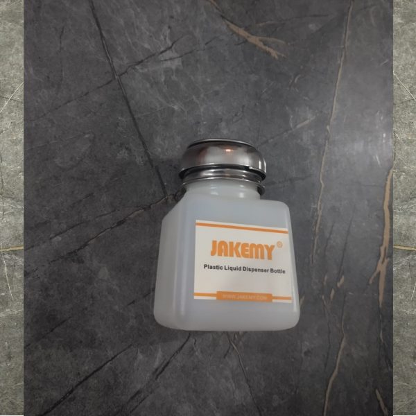 JAKEMY plastic liquid bottle empty