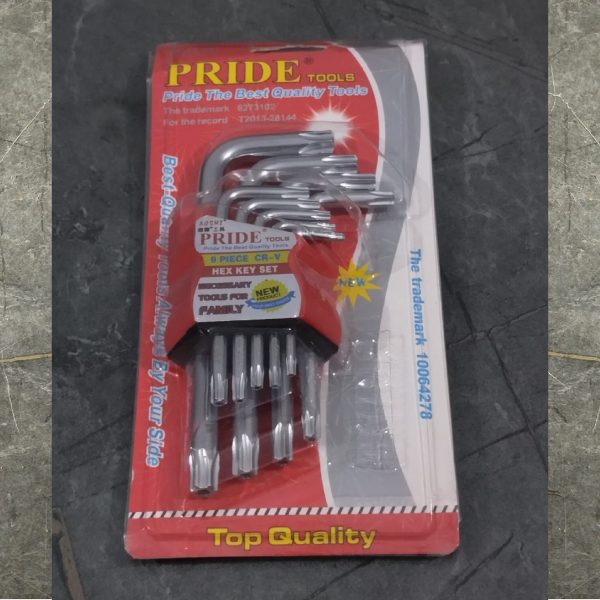 PRIDE TOOLS Star Key Set