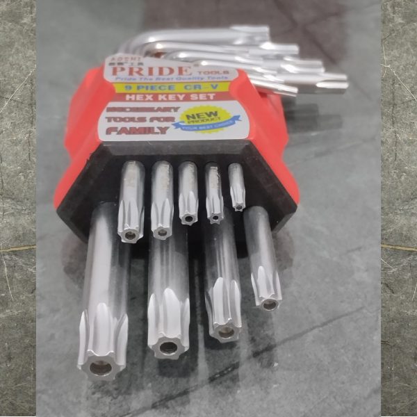 PRIDE TOOLS Star Key Set