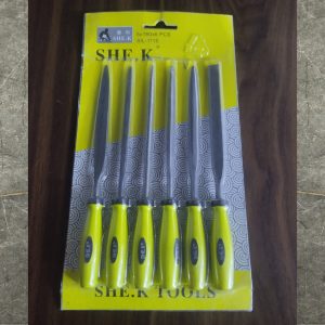 SHE-K SIL-1115 Needle File Set 6Pcs