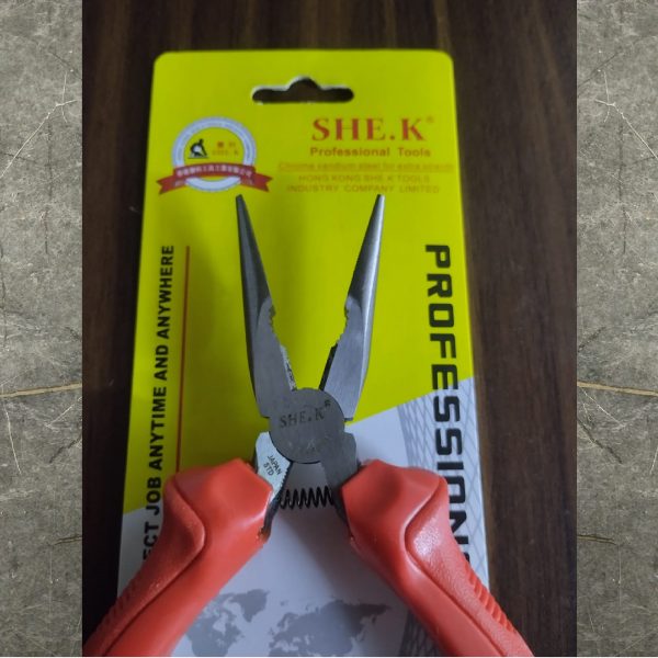 SHE-K SK-601B Nose Plier 6"