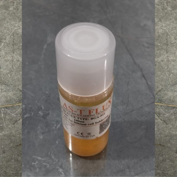 AS-T Liquid Flux 100ml (Specially use for lithium cell soldering)