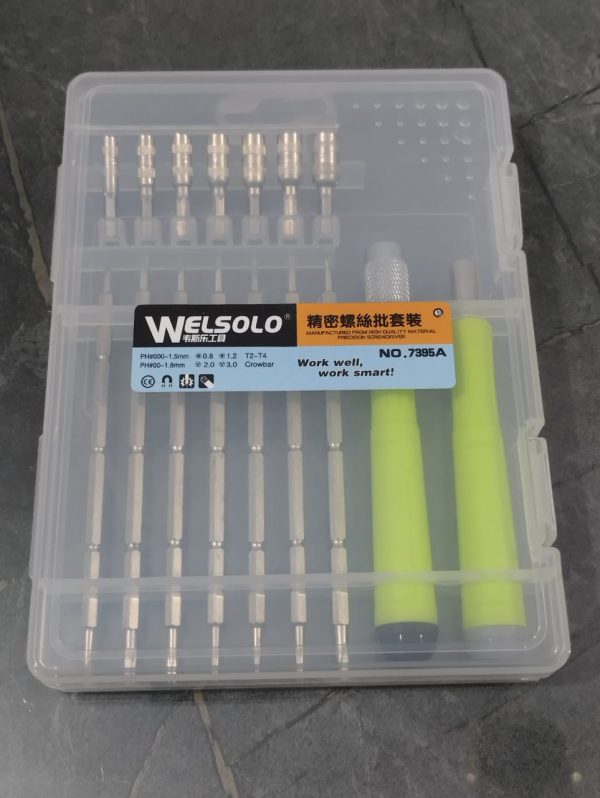 WELSOLO NO.7395A Precision Screwdriver Set