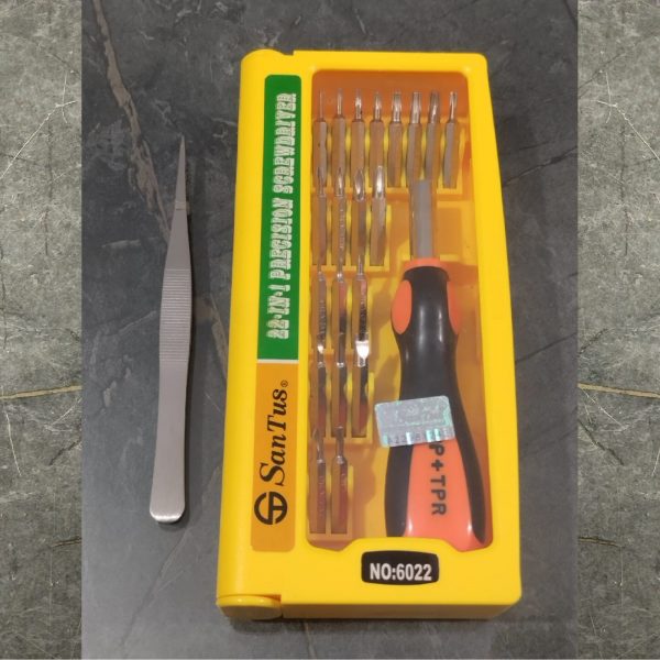 SanTus ST-6022 Precision Screwdriver Set with tweezer