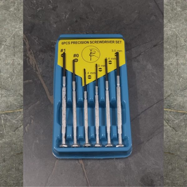 6pc Assorted Precision Screwdriver Set NO.1500