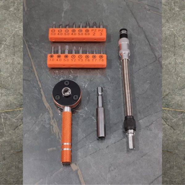 JAKEMY JM-6119 Multifunctional Ratchet Tool Set