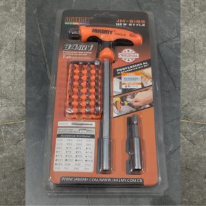 JAKEMY JM-6105 Professional Screwdriver Bit Set with T-shape handle