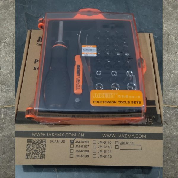 JAKEMY JM-6093 34 in 1 Professional Tools Set