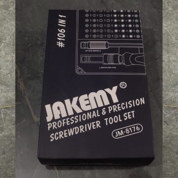 JAKEMY JM-8176 106 in 1 Professional & Precision Screwdriver Tool Set