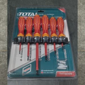 TOTAL THTIS566 6 pcs Insulated Screwdriver Set