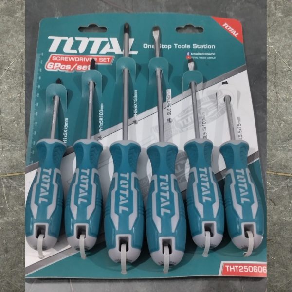 TOTAL THT250606 6 pcs Screwdriver Set