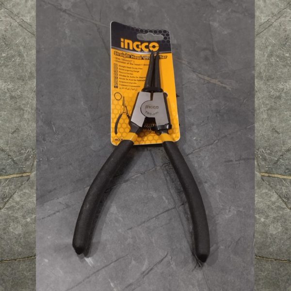 INGCO HCCP011801 Straight Head Circlip Plier for Unlock