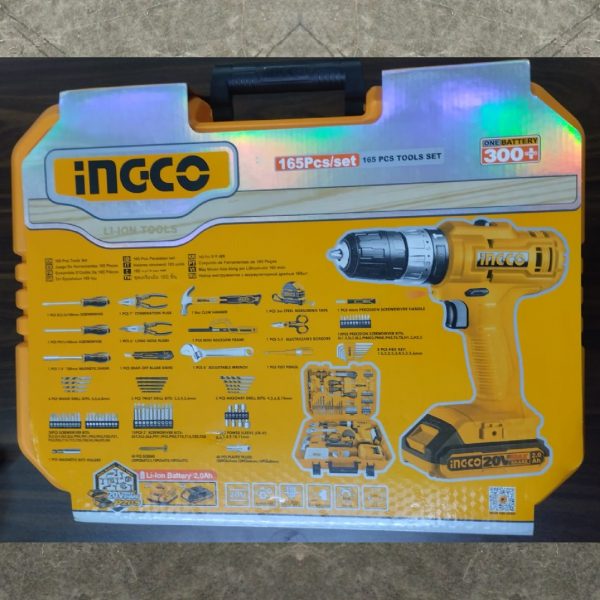 INGCO HKTHP11651 165 Pcs Tools Set