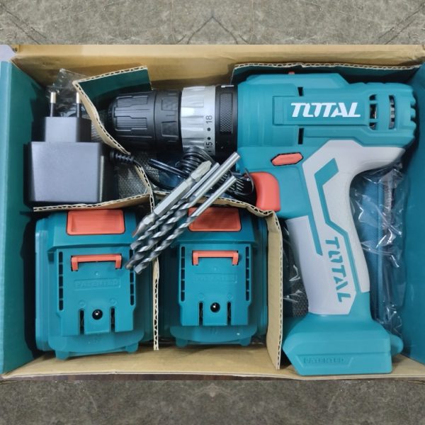 TOTAL TIDLI1222 Lithium-Ion Impact Drill 12V