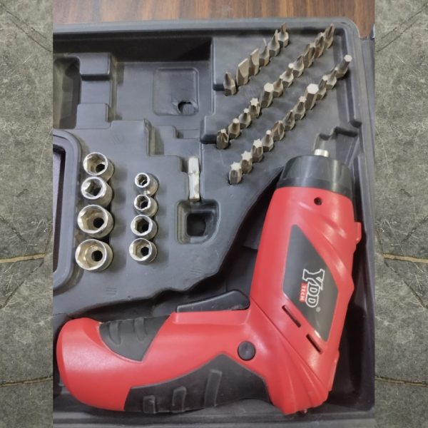 YDD Cordless Screwdriver Drill / Tightener Set 4.8V