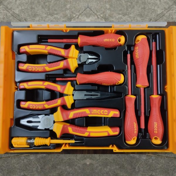 INGCO HKTV01H091 9 Pcs Insulated Hand Tools Set