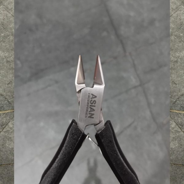 AS-T non slip handle SS mouth mini cutter plier 4.5"