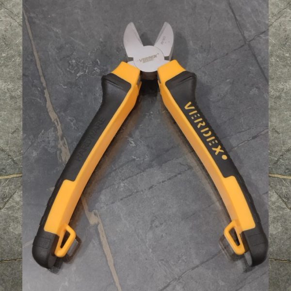 VERDEX 8" Cutter Plier yellow handle (chrome vanadium)