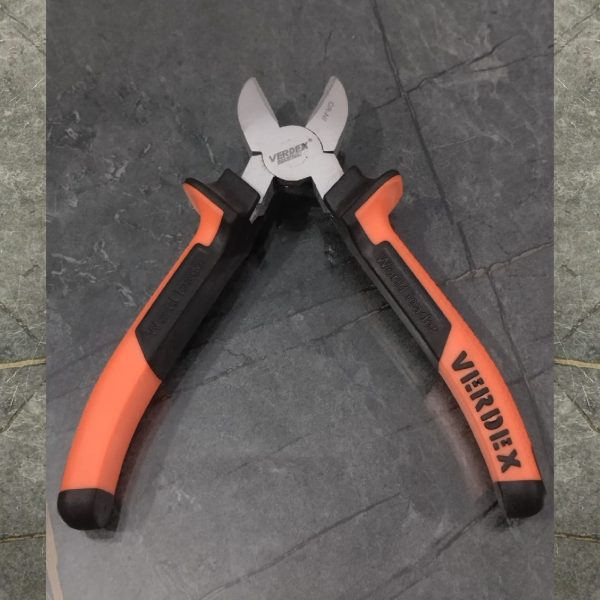 VERDEX 6" Cutter Plier orange handle (chrome vanadium)