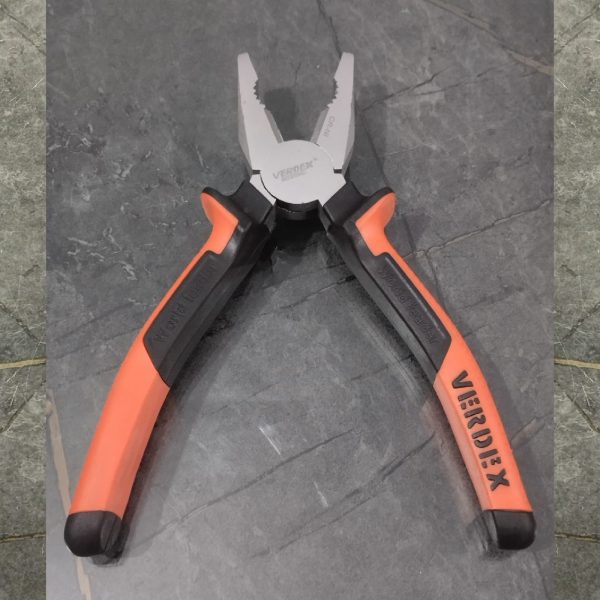 VERDEX 8" Combination Plier orange handle (chrome vanadium)