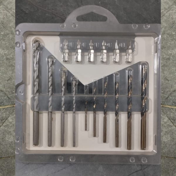 INGCO AKSDB9165 16 Pcs Drill Bits and Screwdriver Bits Set