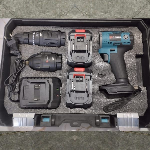 TOPROCK All In One Cordless Drill Machine Set