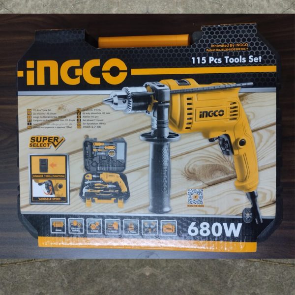 INGCO HKTHP11151 115 Pcs Tools Set