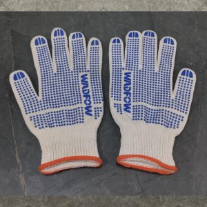 WADFOW WKG1801 Knitted&PVC dots gloves