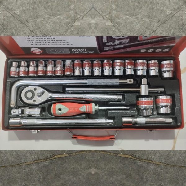 PRIDE PT125 25 Pcs Socket Set