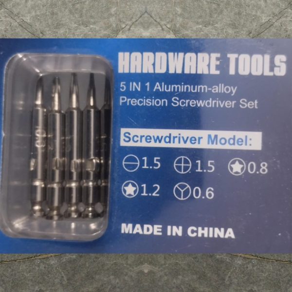 5 in 1 Screwdriver Set TE-671