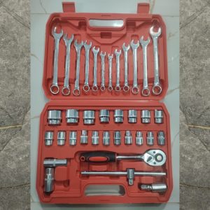 NEW TOOLS 37 Pcs Socket Wrench and Spanner Set