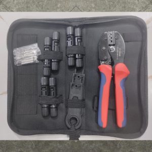 LY-2546B MC4 Crimping Tool Kit with MC4 Wrench Key and MC4 Pins