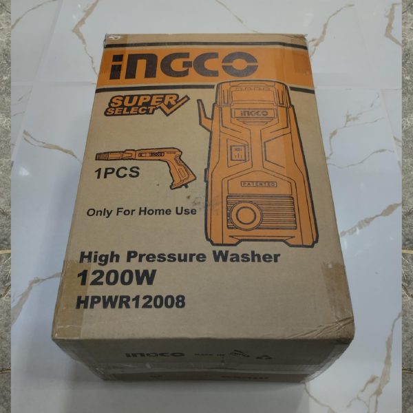 INGCO HPWR12008 Pressure Washer 1200W