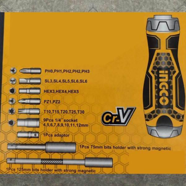 INGCO HKSDB0338 33 In 1 Screwdriver Set