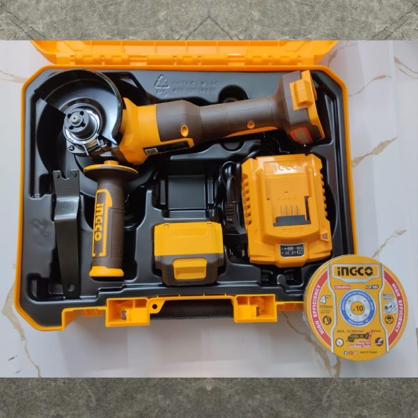 INGCO CAGLI211041 Lithium-ion Angle Grinder 20V