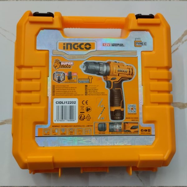 INGCO CIDLI12202 Lithium-ion Impact Drill 12V