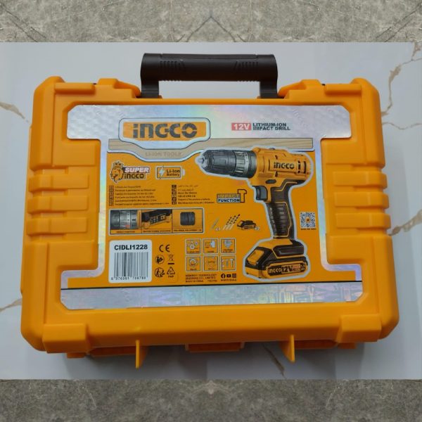 INGCO CIDLI1228 Lithium-ion Impact Drill 12V