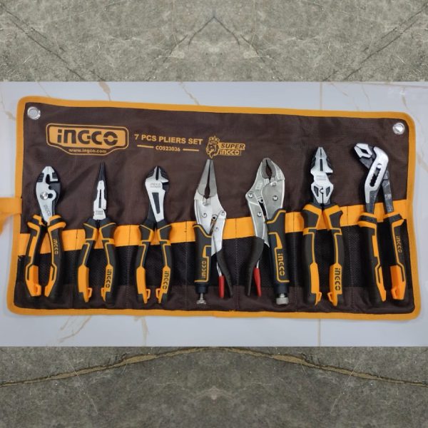 INGCO COS23036 7 PCS Pliers Set