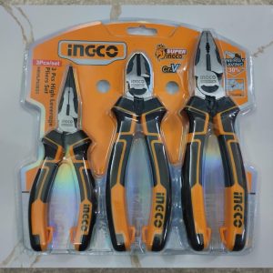 INGCO HKHLPS2831 3 Pcs High Leverage Pliers Set