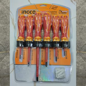 INGCO HKISD0608 6 Pcs Insulated Screwdriver Set