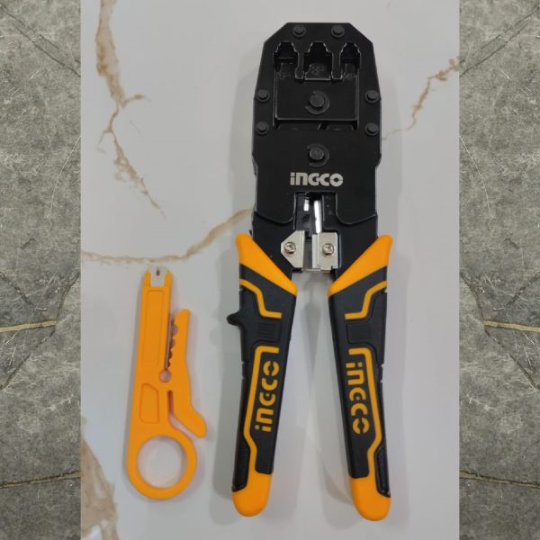 INGCO HMPC1468P Modular Plug Crimper 8"