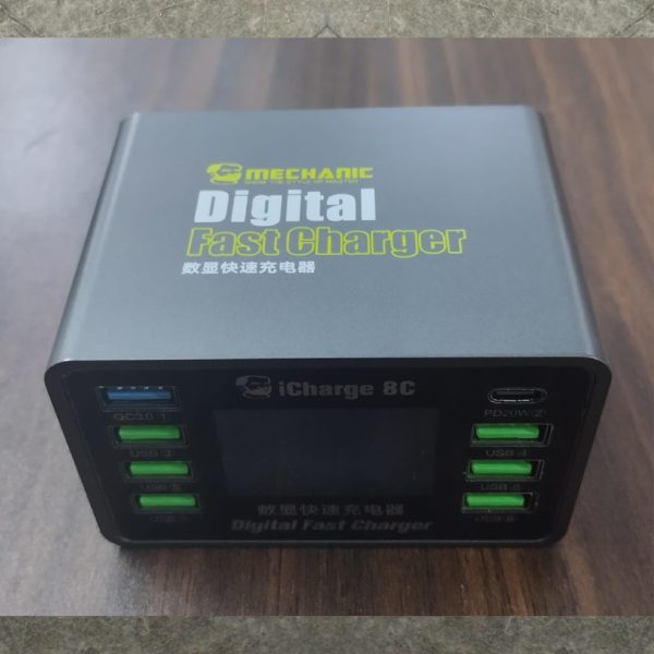 MECHANIC iCharge 8C Digital Fast Charger 50W