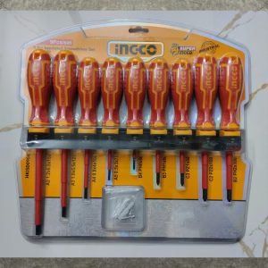 INGCO HKISD0908 9 PCS Insulated Screwdriver Set