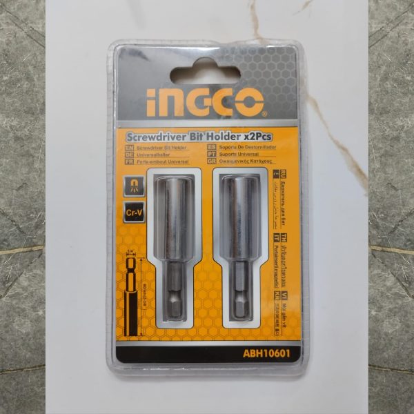 INGCO ABH10601 2 Pcs Screwdriver Bit Holder