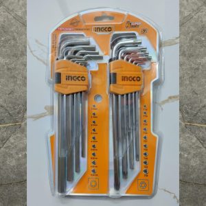 INGCO HHKSET0181 18 Pcs Hex Key And Torx Key Set