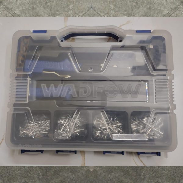 WADFOW WHR1909 101 Pcs Hand Riveter And Rivets Kit